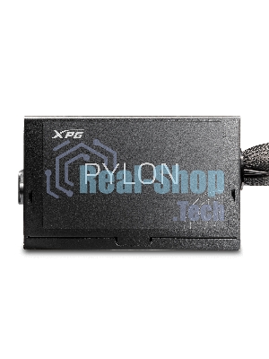 Блок питания XPG PYLON650B-BLACKCOLOR, 650 Вт, 80 PLUS Bronze, 120мм, черный