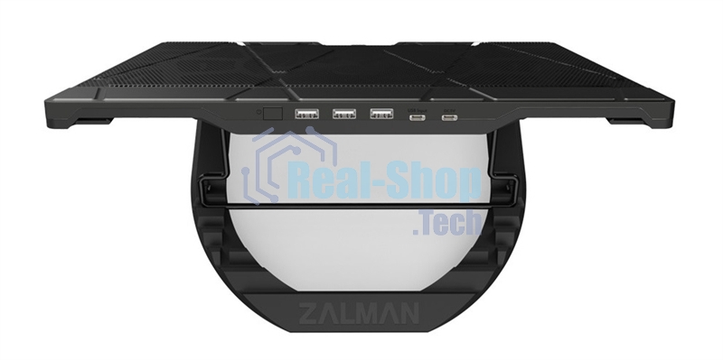 Подставка Zalman ZM-NS3000 Notebook Cooling Stand, Up to 17” Laptop, 200мм fan, 6 level angle adjustment