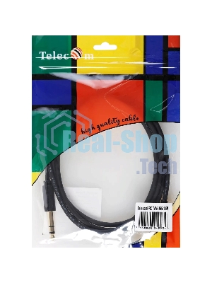 Кабель-адаптер 3.5ST(M)/6.35 ST(M), 1.5м, Telecom PRO TAV6165-1.5M