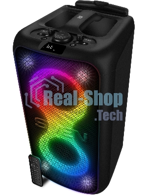 Колонка портативная SVEN АС PS-1000 черный 160W 1.0 BT/3.5Jack 8000mAh