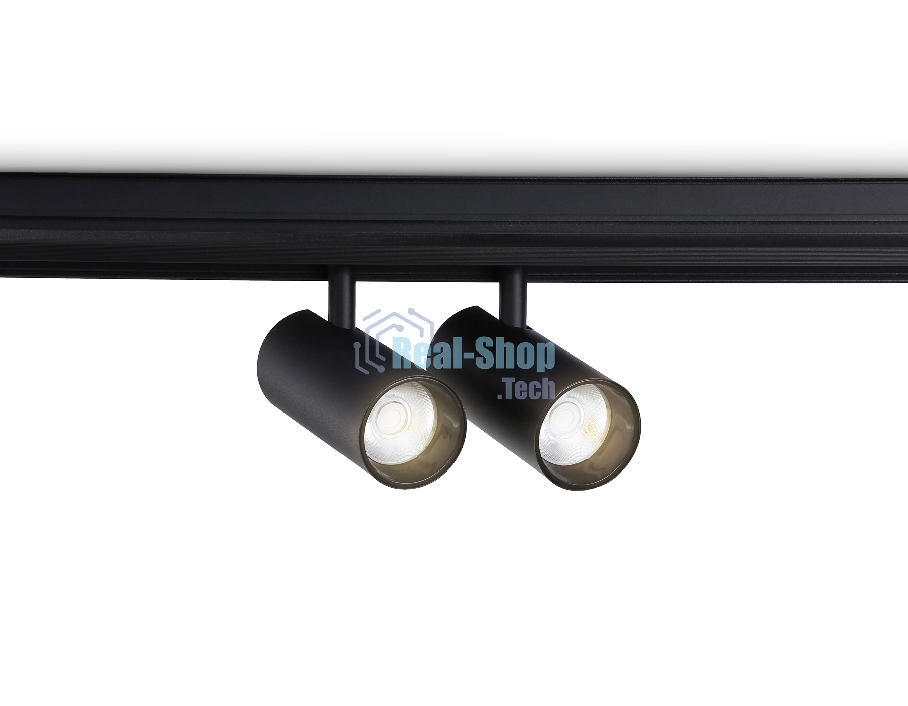 Светильник трековый светодиодный GL3902/2 BK черный LED 20W 4200К 48V 24° 180*45*182