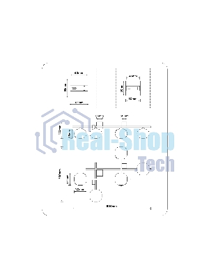Светильник Ambrella light LH51015/5 BK/BS/FR черный/латунь/белый матовый G9*5 max 28W 800*560*170