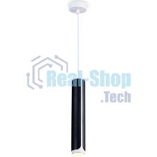 Светильник Ambrella light TN51611 BK/WH черный/белый GU10 D58*1300