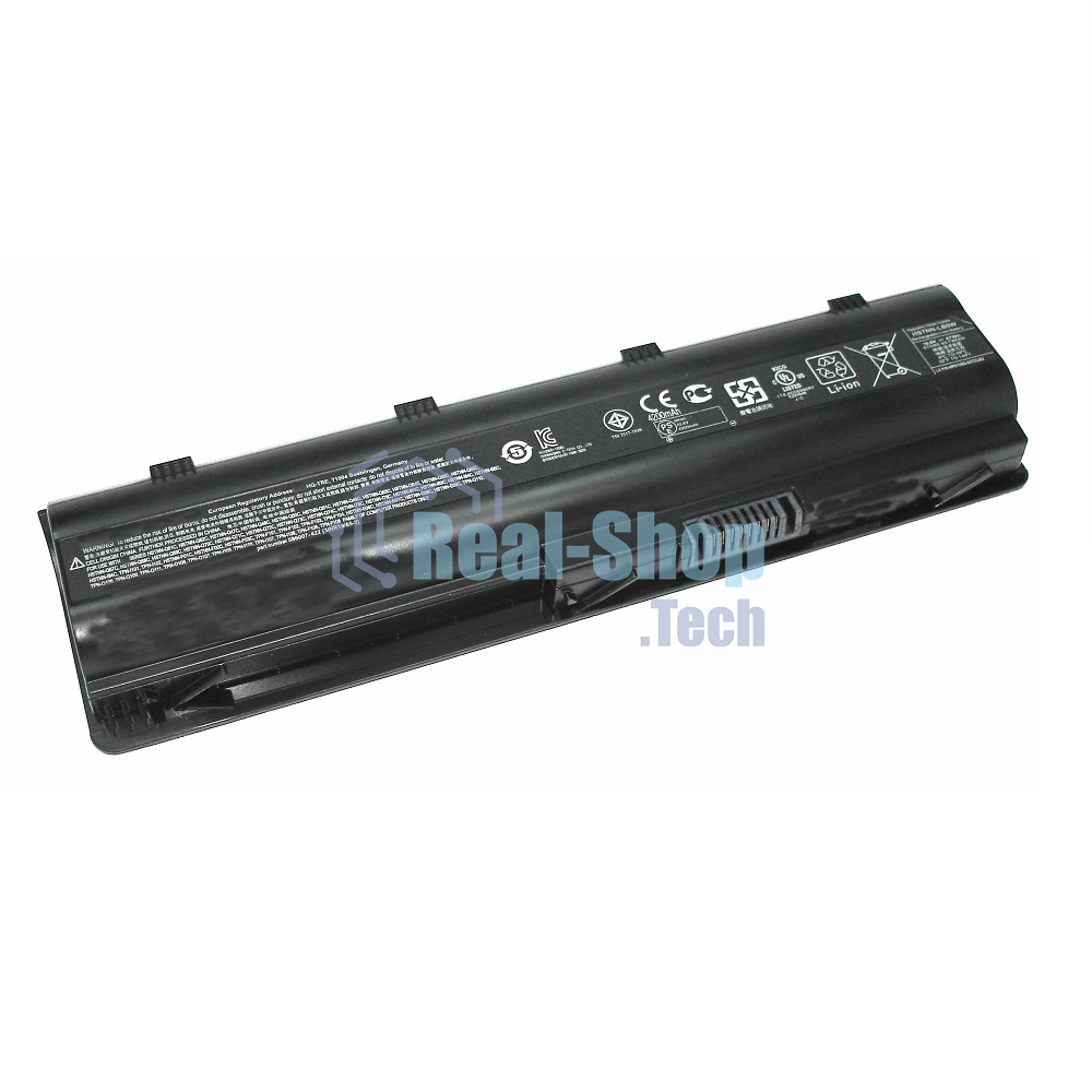 Аккумуляторная батарея для ноутбука HP DV5-2000 DV6-3000 (HSTNN-Q62C) 55Wh черный