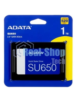 Накопитель SSD ADATA Ultimate SU650, 1Tb, SATA III, 2.5