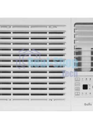 Кондиционер оконный Ballu BWC-09 AC 9000 BTU, 24 м², 49 дБ, охлаждение, осушение, белый