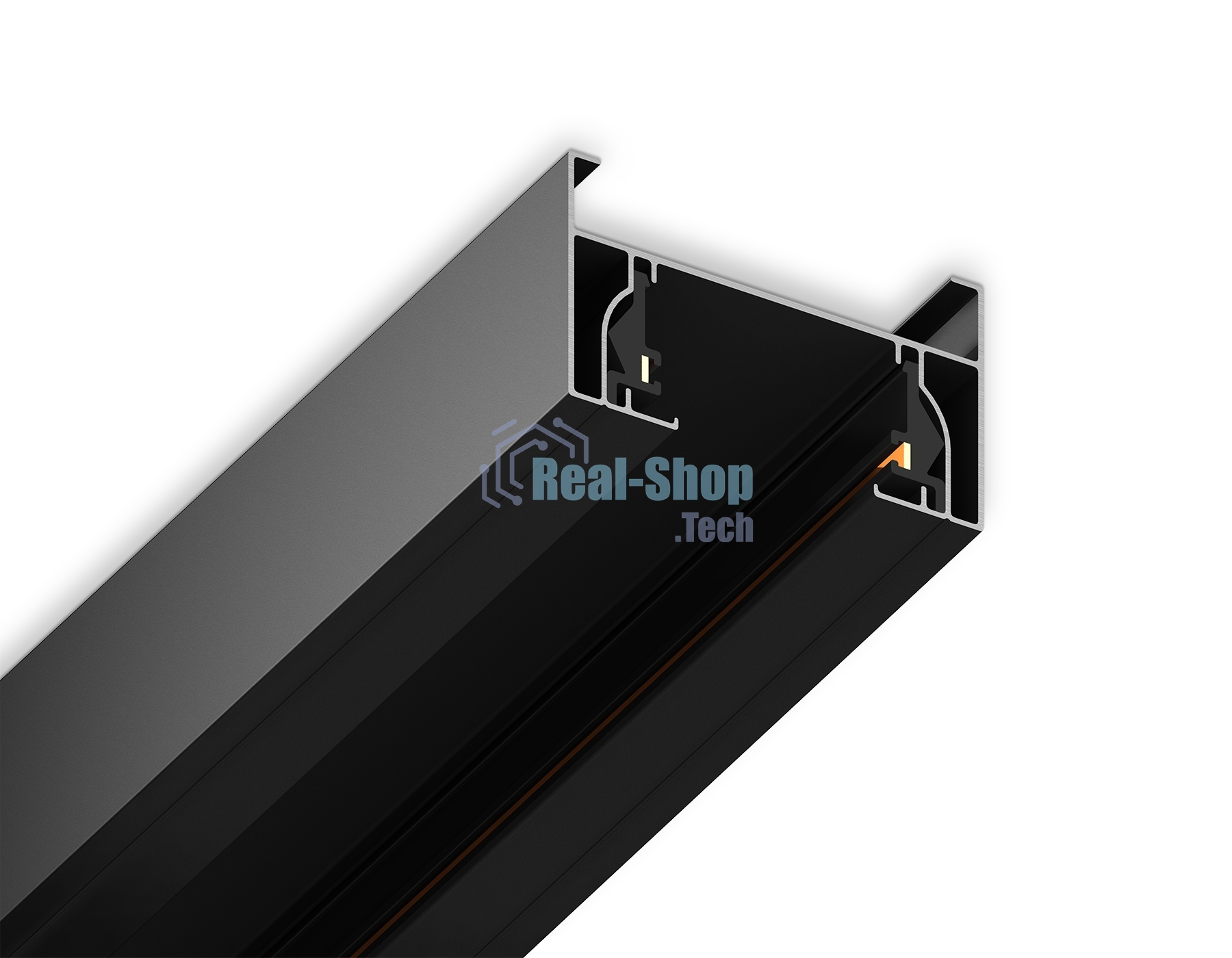 Шинопровод GL7106 BK черный матовый IP20 Standard 220V NEW 3000*32.5*19.8