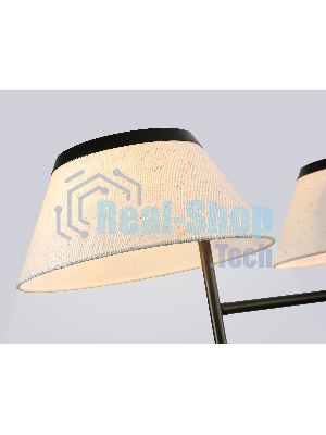 Светильник Ambrella light LH72451/3 BK/WH черный/белый Е14/3 max 40W D800*290-1080