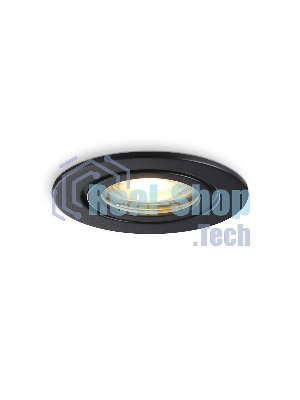Светильник Ambrella light TN1151 BK черный IP44 GU5.3 D85*28
