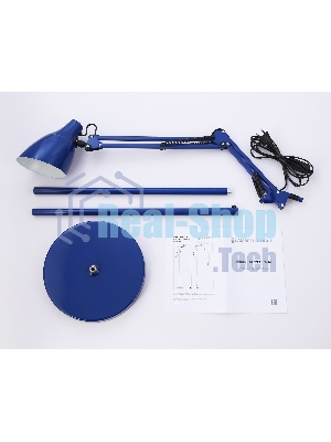 Светильник Ambrella light TR97647 BL синий E27 max 40W D120*1750