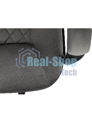 Кресло руководителя Бюрократ CH-730 Fabric темно-серый Holland 18 крестов. пластик