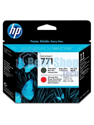 Картридж струйный HP CE017A черный матовый/хроматический красный печатающая головка для HP DJ Z6200