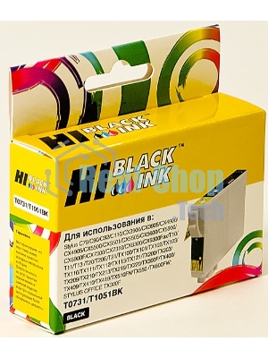 Картридж Epson C79/C110/T40W/TX200/400/TX600FW (Hi-black) new, T07314/C13T10514A10, BK