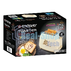 Тостер Endever Skyline ST-106, бежевый