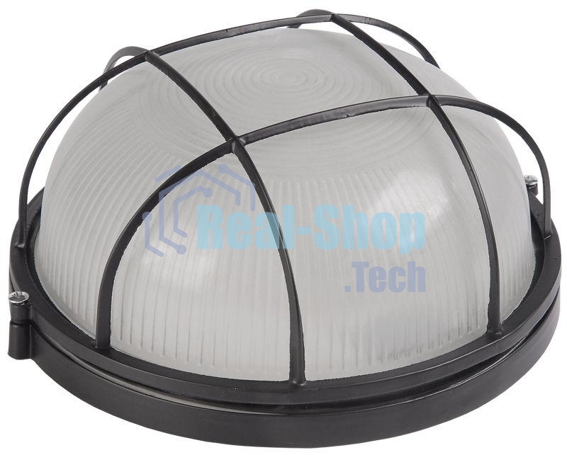 Светильник IEK LNPP0-1302-1-060-K02НПП1302 черный/круг с реш.60Вт IP54IEK