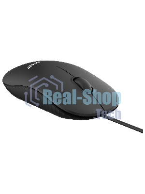 Мышь проводная Acer OMW122 черный, 1200 dpi, USB, кнопки - 3
