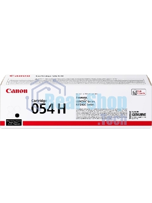 Картридж лазерный Canon 054H BK черный, увеличенной емкости для Canon i-Sensys LBP621Cw, Canon i-Sensys LBP621, Canon i-Sensys LBP623Cdw, Canon i-Sensys LBP623, Canon i-Sensys MF641Cw, Canon i-Sensys MF641, Canon i-Sensys MF643Cdw, Canon i-Sensys MF643, Canon i-Sensys MF645Cx, Canon i-Sensys MF645 3100 стр