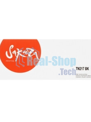 Картридж лазерный Sakura TN217BK для Brother DCP-L3550CDW/DCP-L3550/HL-L3230CDW/HL-L3230/MFC-L3770CDW/MFC-L3770, черный, 3000 к.