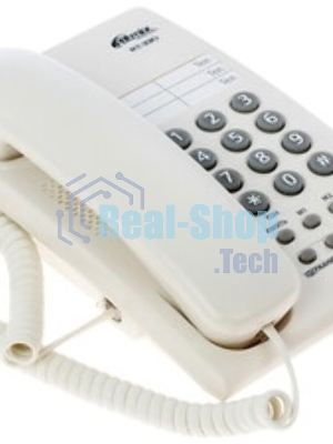 Телефон проводной Ritmix RT-330 белый
