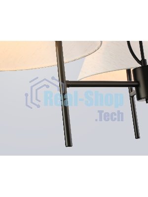 Светильник Ambrella light LH72451/3 BK/WH черный/белый Е14/3 max 40W D800*290-1080