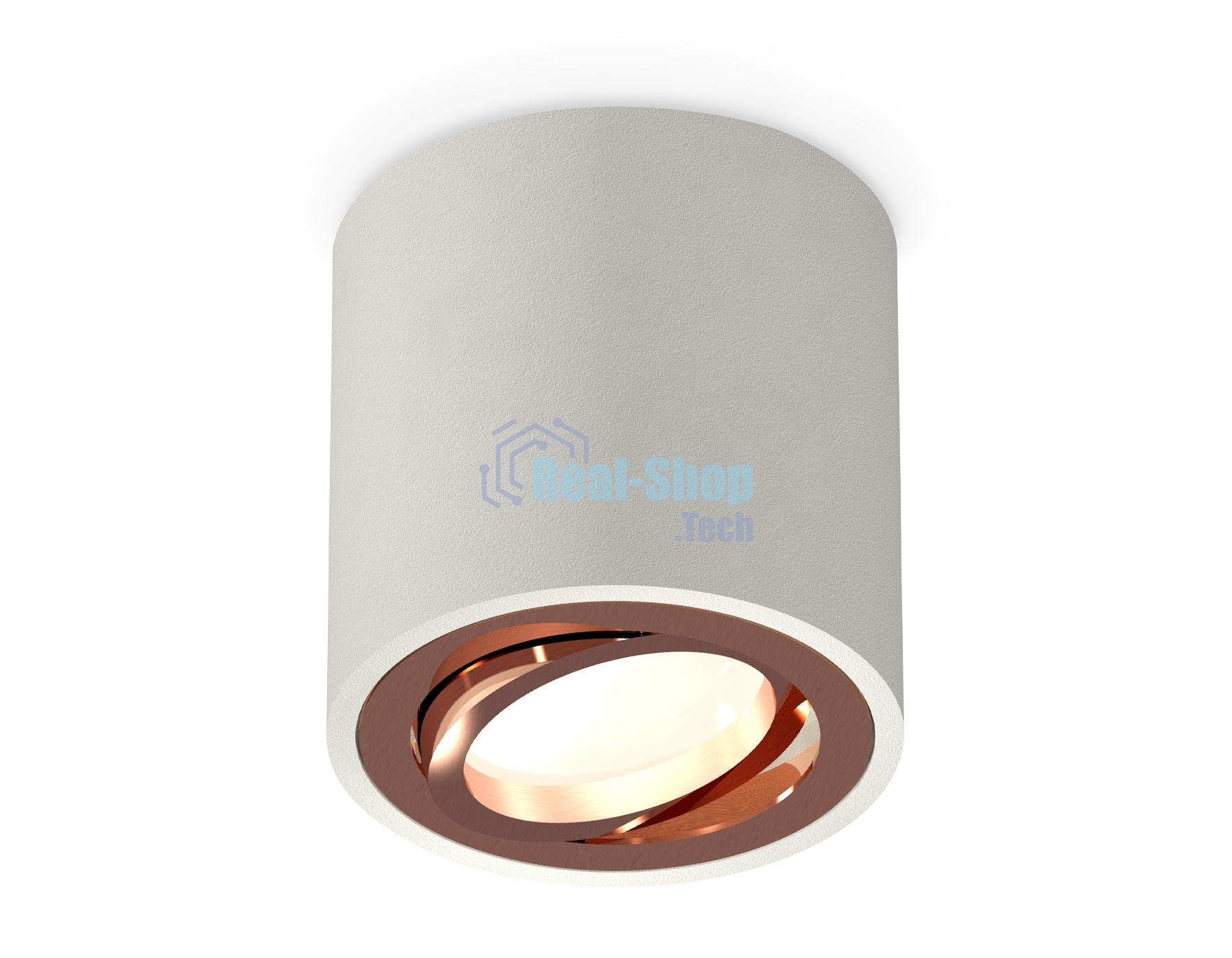 Светильник Ambrella Light XS7533005 SGR/PPG серый песок/золото розовое полированное MR16 GU5.3 (C7533, N7005)
