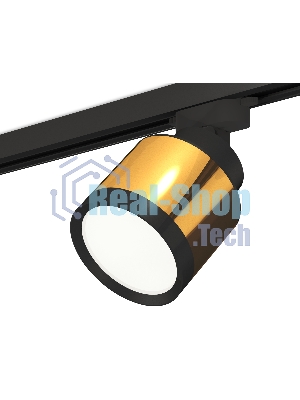 Светильник Ambrella light XT8121001 PYG/SBK/PBK золото желтое полированное/черный песок/черный полированный GX53