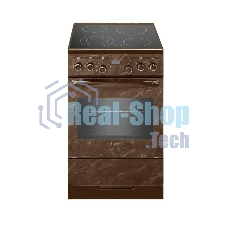 Плита электрическая Gefest ЭП Н Д 5560-03 0054 коричневый, конфорок 4 шт, духовка 55 л, 50 см x 85 см x 58.5 см