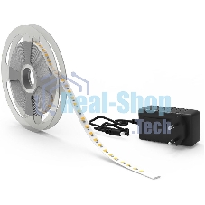 Лента светодиодная Basic в комплекте Gauss 12V 14,4W/m 1400lm/m 3000K IP20 LED 5m 1/50