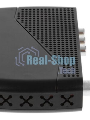 Приставка для цифрового ТВ Hyundai H-DVB500 черный, DVB-T2, DVB-T, DVB-C, HDMI, USB 2.0 х2