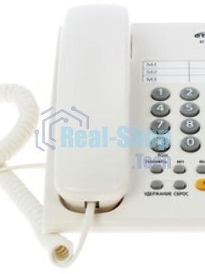 Телефон проводной Ritmix RT-330 белый