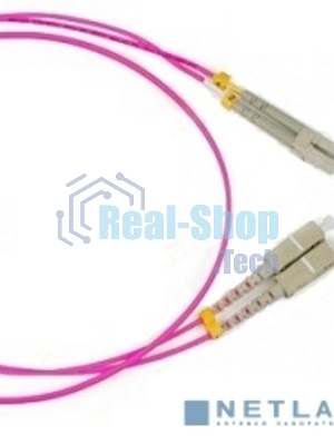 Патч-корд Hyperline FC-D2-504-LC/PR-LC/PR-H-10M-LSZH-MG Патч-корд волоконно-оптический (шнур) MM 50/125(OM4), LC-LC, duplex, LSZH, 10 м