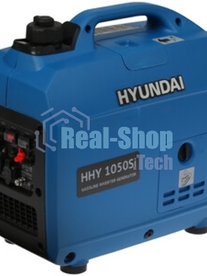 Электрогенератор бензиновый инверторный Hyundai HHY 1050Si, 1.2 кВт, 59 дБ, 12 кг