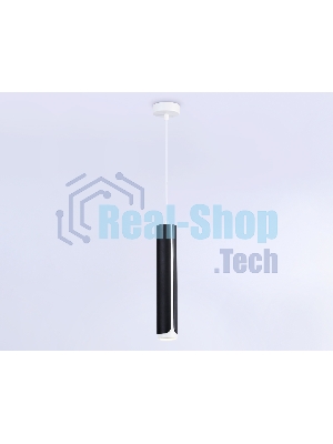 Светильник Ambrella light TN51611 BK/WH черный/белый GU10 D58*1300
