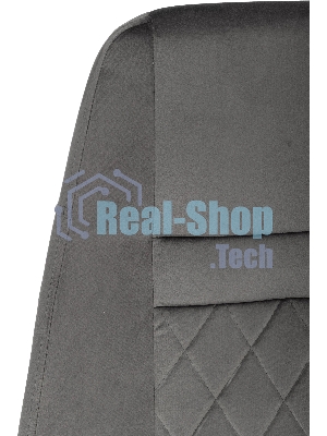 Кресло руководителя Бюрократ CH-730 Fabric темно-серый Holland 18 крестов. пластик