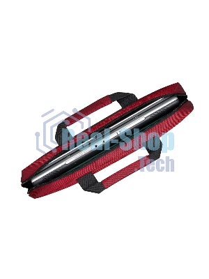 Сумка для ноутбука ExeGate EX212299RUS Start S15 Red, красная, полиэстер, для ноутбуков до 15.6