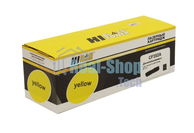 Расходные материалы Hi-Black CF352A  Картридж для HP CLJ Pro MFP M176N/M177FW (Hi-Black) CF352A, Y, 1К      