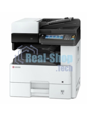 МФУ лазерное Kyocera Ecosys M4132idn (1102P13NL0), A3, ч/б, печ. до 32 стр/мин. (А4) до 17 стр/мин. (А3), скан. до 50 стр/мин., 1200 x 1200 dpi (печать) 600x600dpi (скан.), USB, RJ-45, NFC, Air Print, Mopria