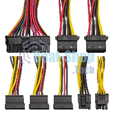 Блок питания ExeGate CP650 (EX292145RUS-PC), 650Вт, 80мм, серебряный