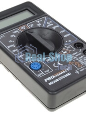 Портативный мультиметр PROconnect M830B (DT830B)