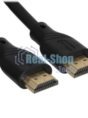 Кабель а/в GoPower Длина 1.5 м Разъемы HDMI (m)-HDMI (m) черный 00-00029041