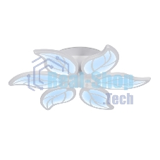 Потолочный светодиодный светильник FA459/6 WH белый 90W 560*480*80 (ПДУ РАДИО 2.4)