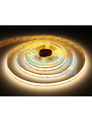 Светодиодная лента Ambrella light GS4802 COB 616Led/19W m/ 24V IP20 4500K/ 5m*12mm*2mm (2 конт.)