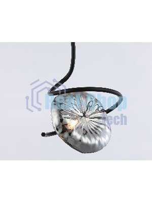 Светильник Ambrella light LH15001 BK/SM черный/дымчатый G9 max 40W D190*1400