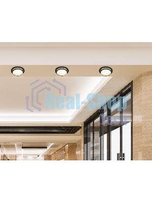 Светильник Ambrella light TN30708 BK черный GU5.3 D92*36