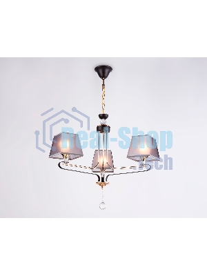 Светильник Ambrella light TR4614/3 CF/FGD кофе/золото E27/3 max 40W D640*800