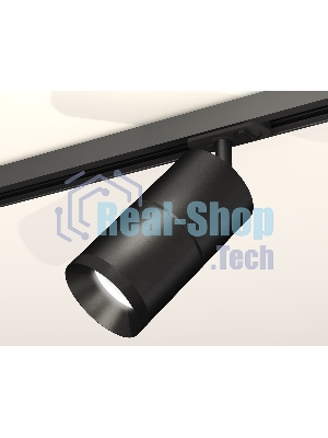 Светильник Ambrella light XT7402020 SBK/PBK черный песок/черный полированный MR16 GU5.3 (A2537, C7402, A2071, C7402, N7031)