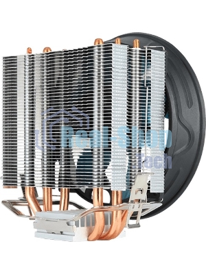 Кулер для процессора AeroCool/Formula Verkho 3 Plus серебристый, 120 мм, алюминий/медь, 2000 об/мин, 26.7 дБ, 4 pin, 125 Вт, 134 мм