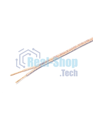 Акустический кабель Cablexpert CC-TC2x1,5-15M, прозрачный,  15 м, бухта