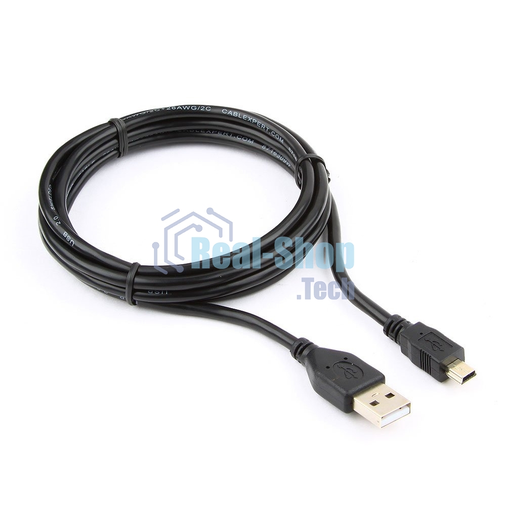 Кабель Gembird PRO USB 2.0 для соед. 1.8м А-miniB (5 pin) позол.конт., пакет