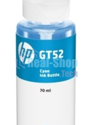 Картридж струйный HP GT52 M0H54AE голубой, 8000 стр. (70 мл), для HP DJ GT 5810/5820